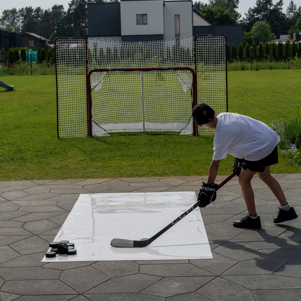 Grymt glid med vanliga puckar