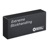 Klubbteknik ishockey Extreme Stickhandling-trainern i svart för att förbättra puckkontroll och tekniska färdigheter.