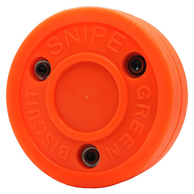 Green Biscuit Snipe Orange - Better Hockey