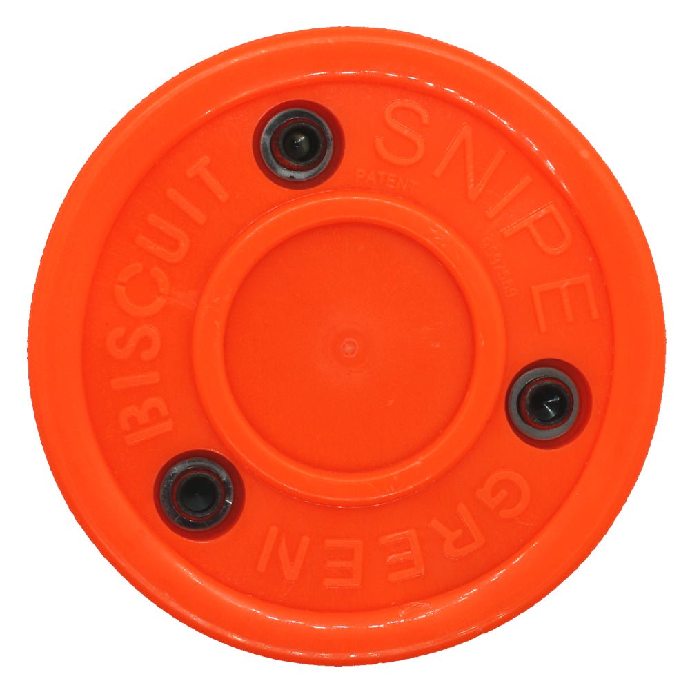 Green Biscuit Snipe Orange - Better Hockey